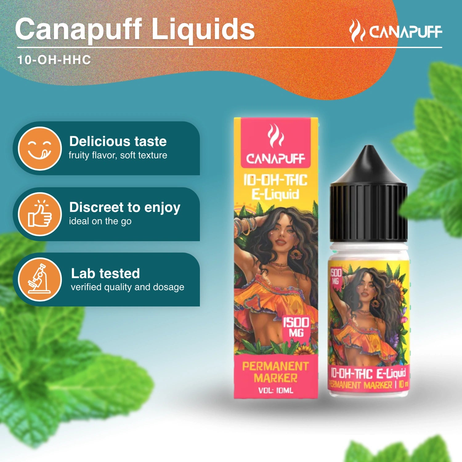 10-OH-THC Liquid 1.500mg - Permanent Marker - Canapuff