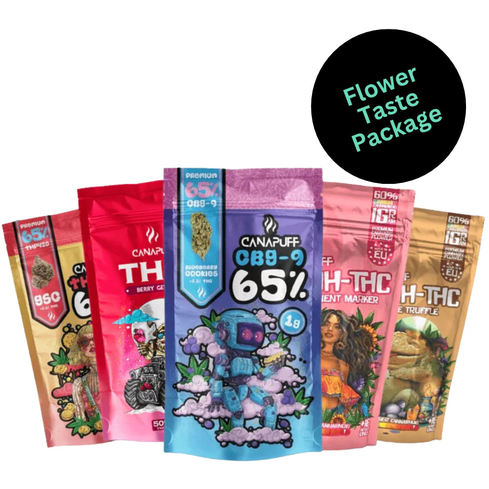 Canapuff Gėlių skonių paketas