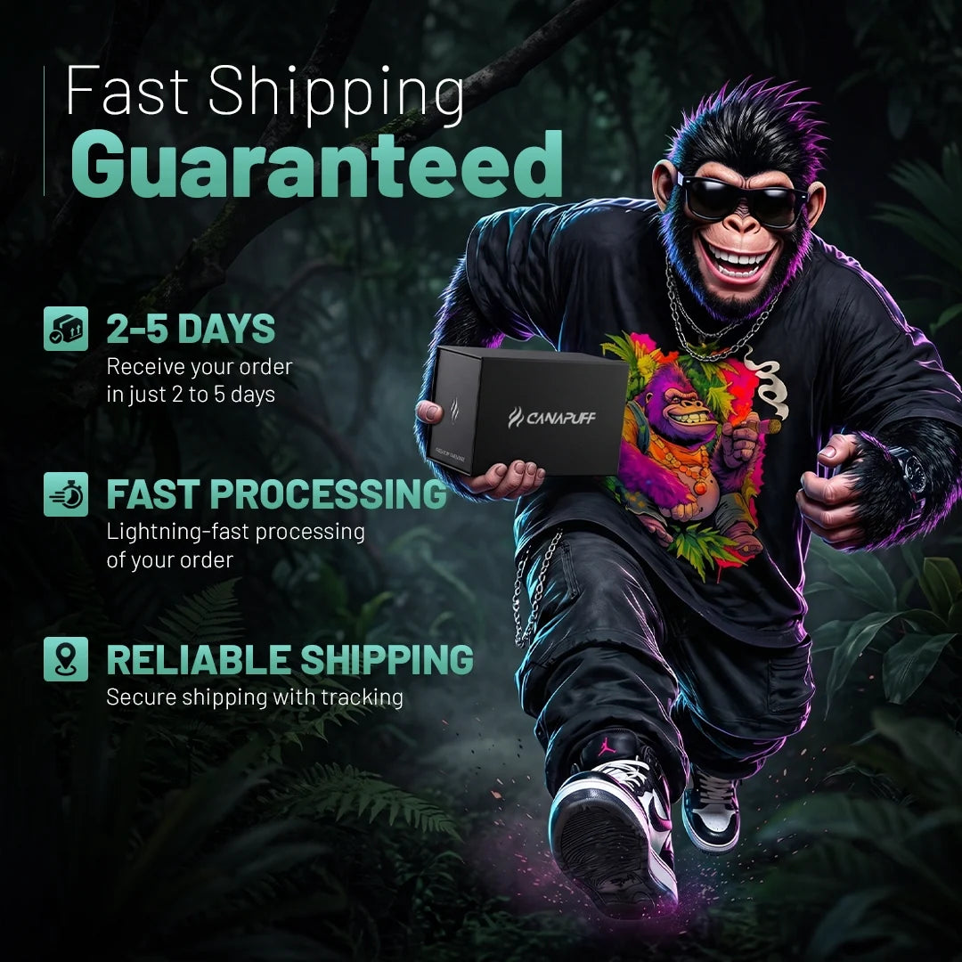 Canapuff fast and discreet shipping across Europe