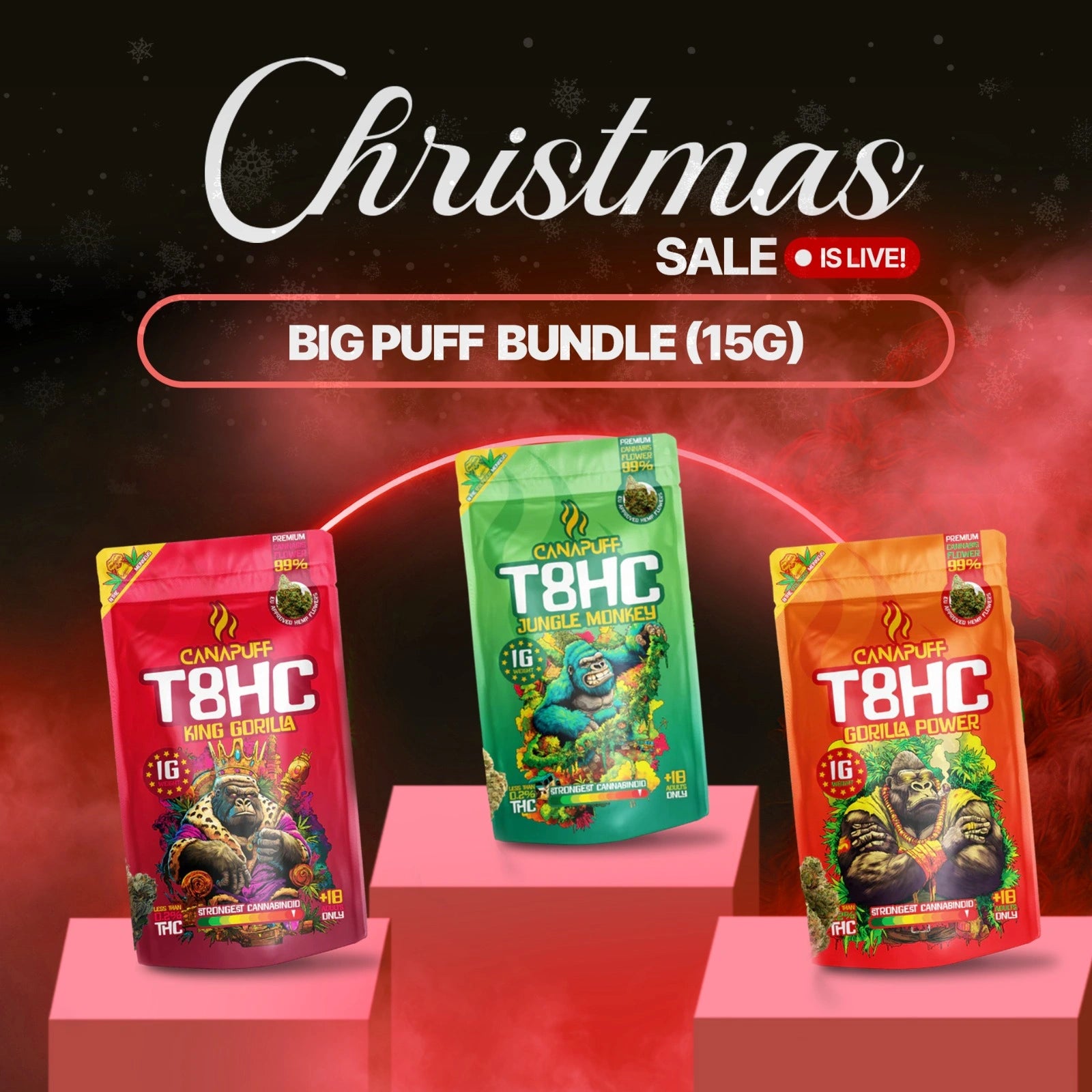 Big Puff T8HC Virágzat Bundle (15g)