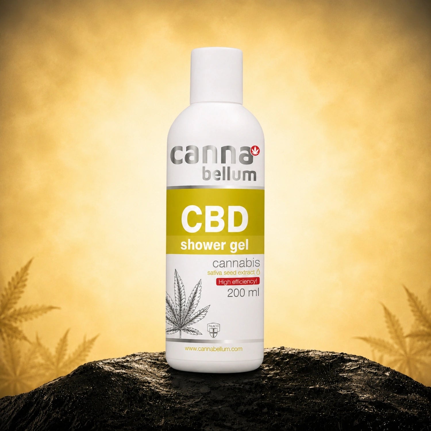 Cannabellum CBD Duschgel, 200 ml - Palacio