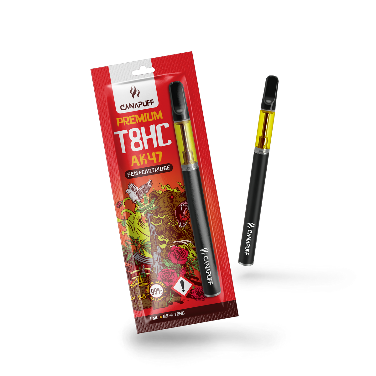 T8HC Pen+Cartridge AK47 99%