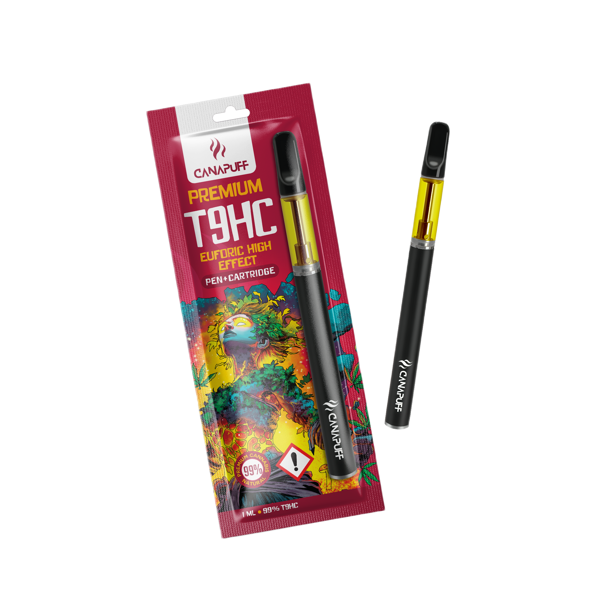 T9HC Pen+Cartridge Euforic 99%