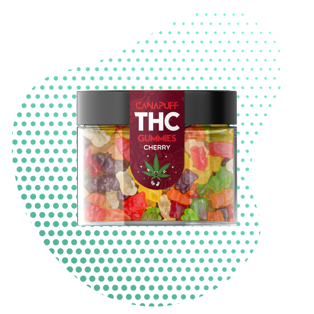 Gominolas de THC de Cereza