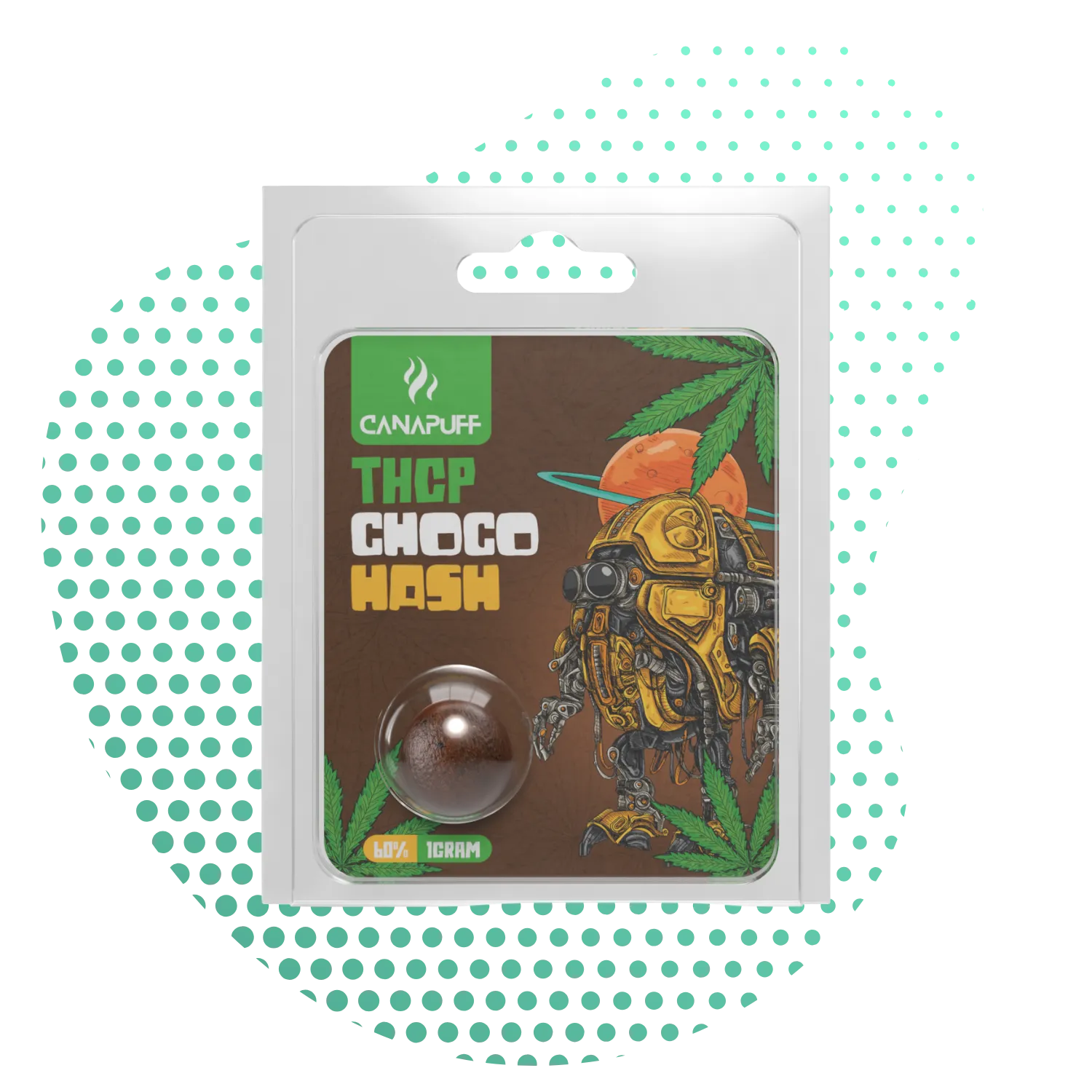 Choco - THCp Hash 60%-Canapuff