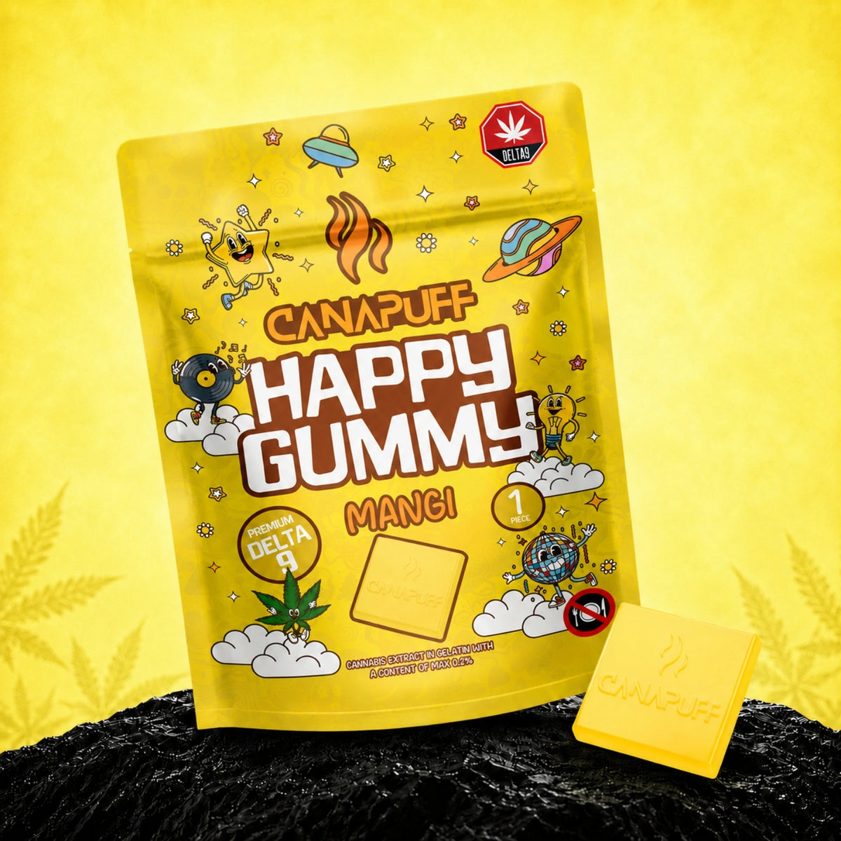 THC Gummies: Mango - Buy Online 🥭🚀