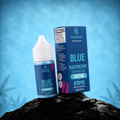 THC liquid Mavi Ahududu 89 mg 30 ml
