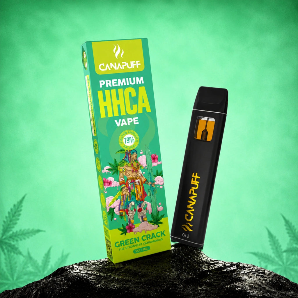 Green Crack 79% HHC-A - CanaPuff - O utilizare - 1ml