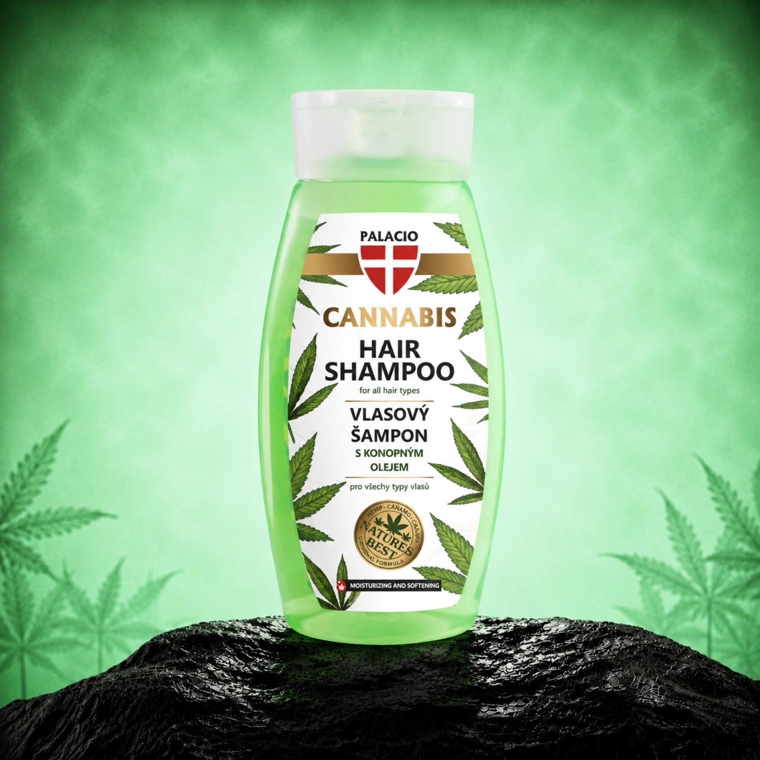 Hamp hårshampoo, 250ml - Palacio