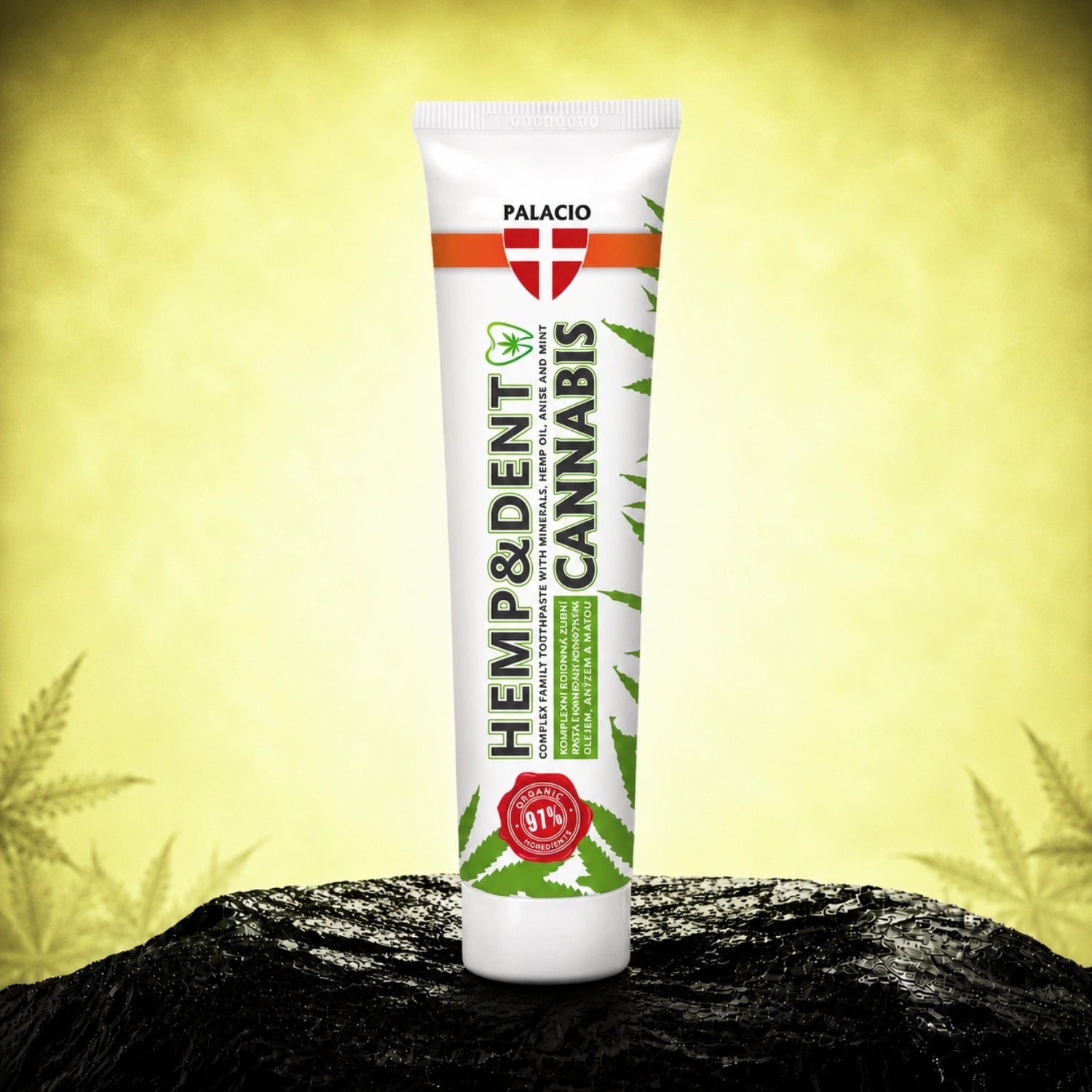 Palacio Hampa Tandkräm HEMP & DENT 75g