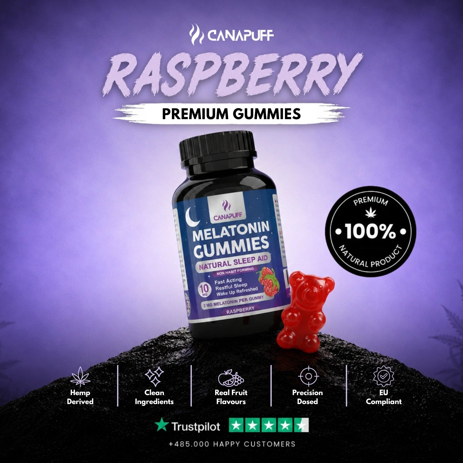 Melatonina Gummies Lampone