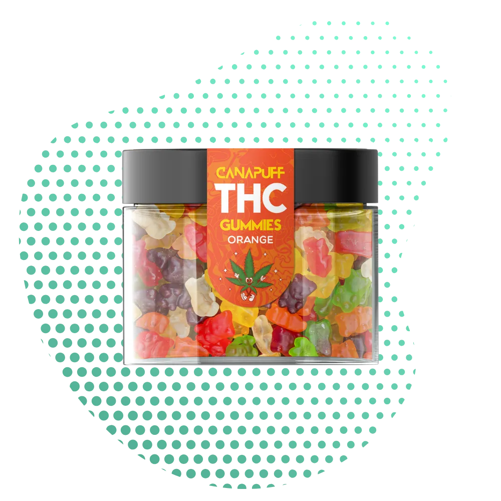 THC Gummies Orange-Canapuff