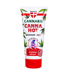 Palacio Hampamassagegel CANNAHOT värmande, 200ml