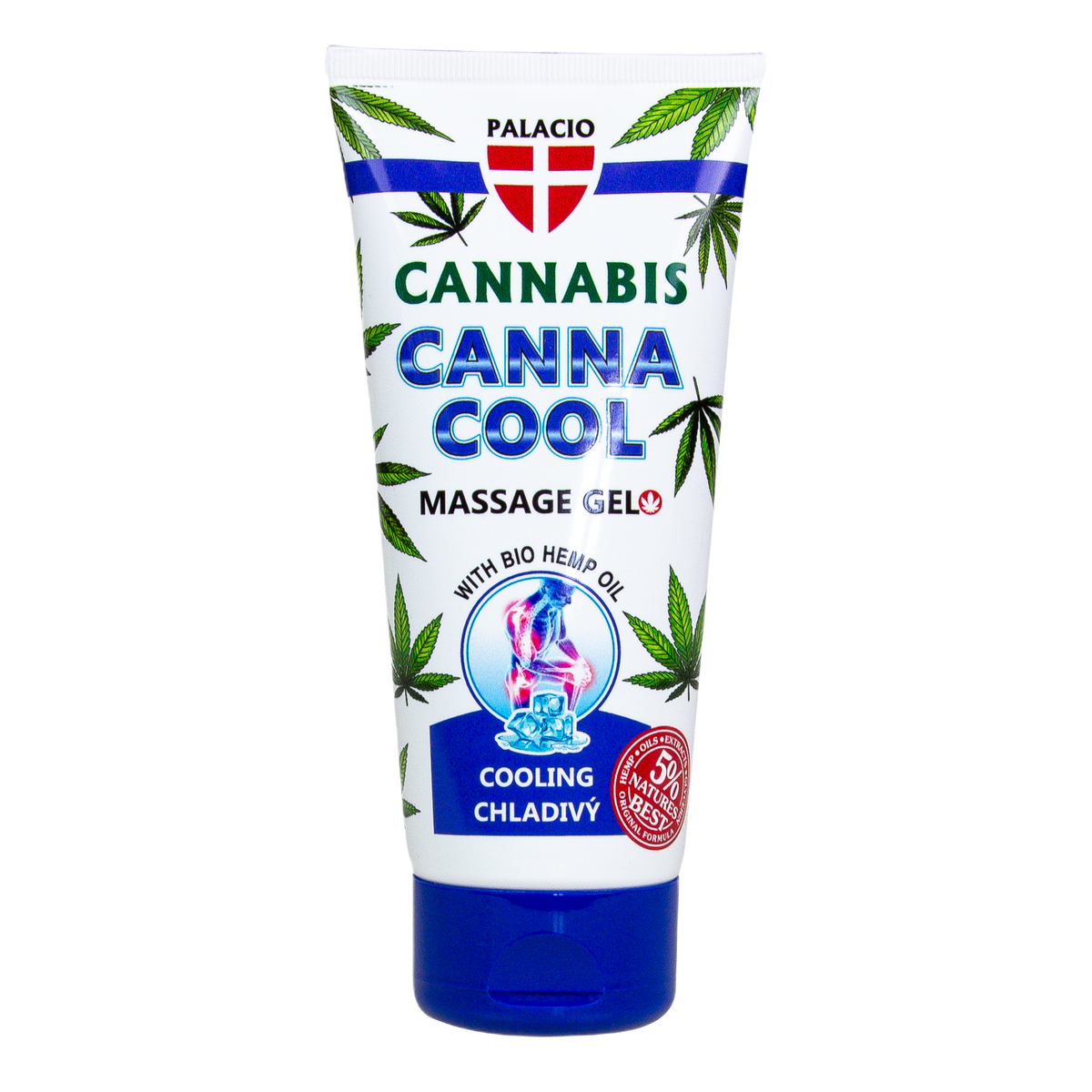 Palacio Gel de masaj cu cânepă CANNACOOL, răcoritor, 200ml