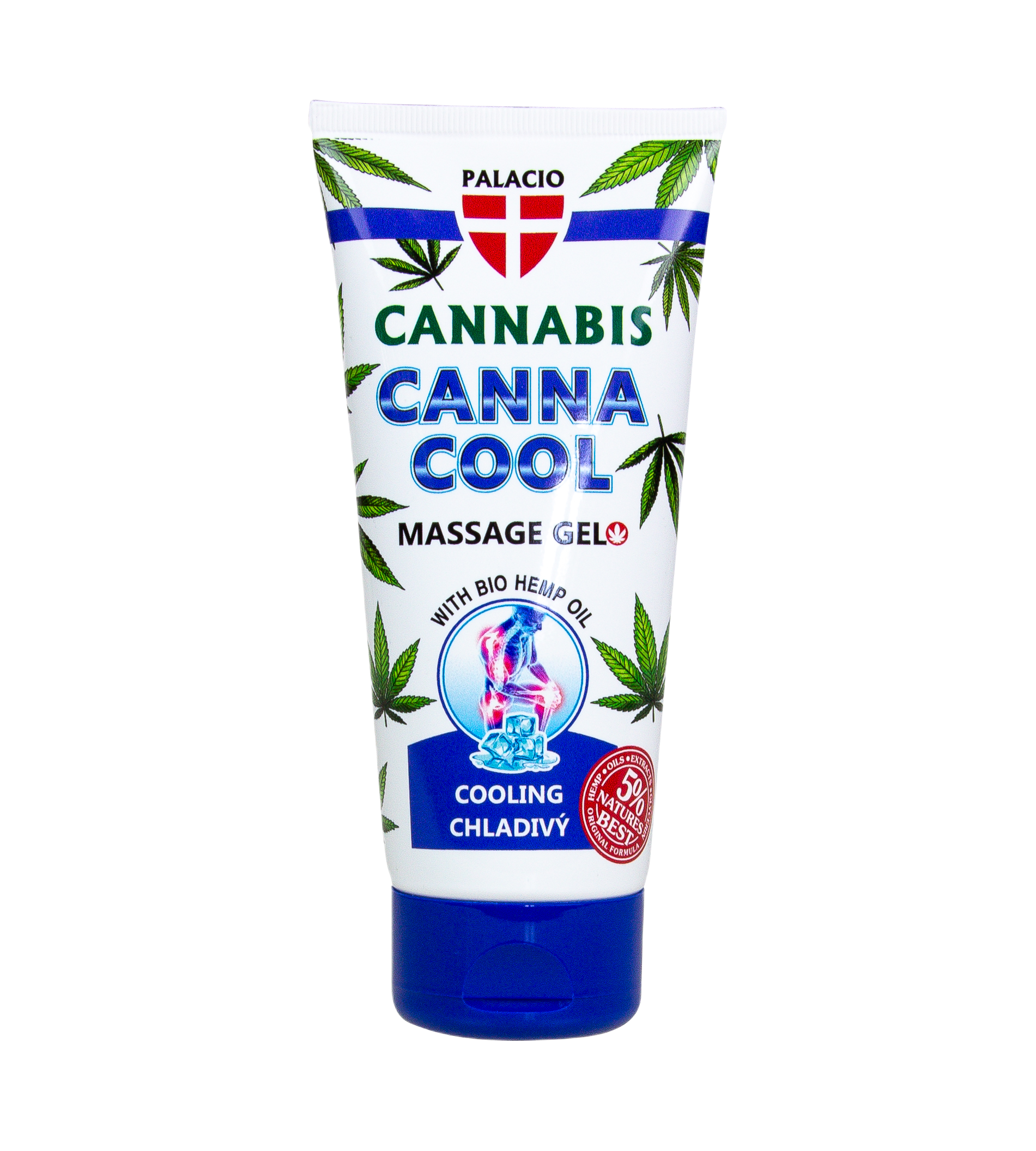 CANNACOOL hemp massage gel, cooling, 200ml - Palacio