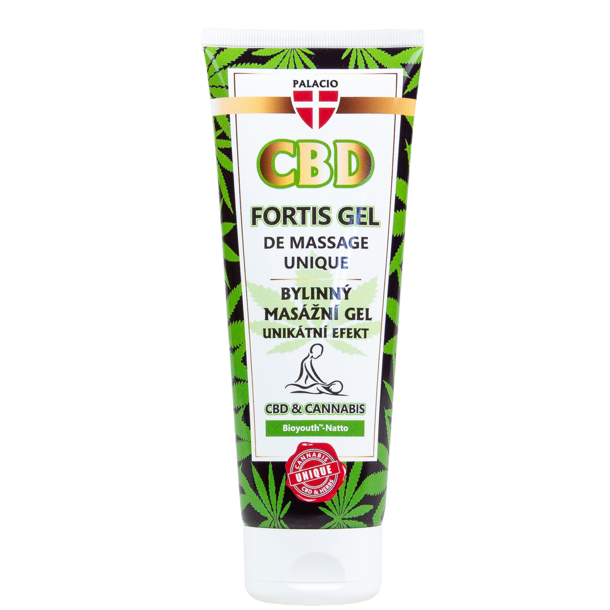 Palacio Gel de masaj unic CBD Fortis 200ml