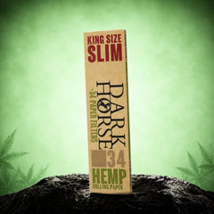 Dark Horse Sæt Rolling Papers + Filtre 1 1/4