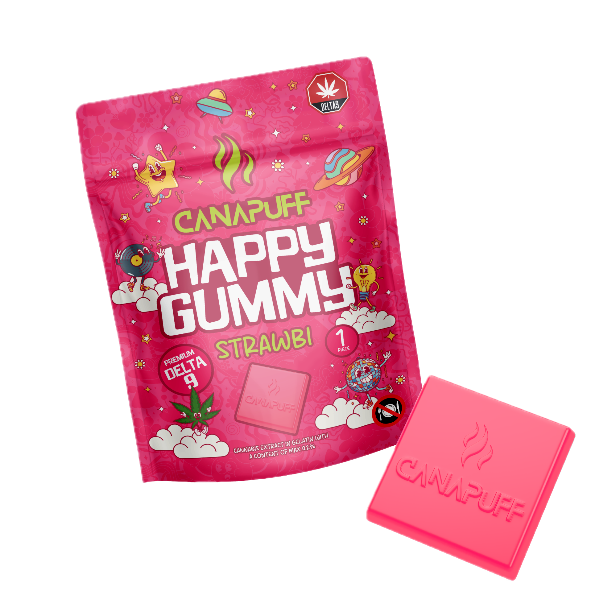 Delta 9 Gummy Strawbi