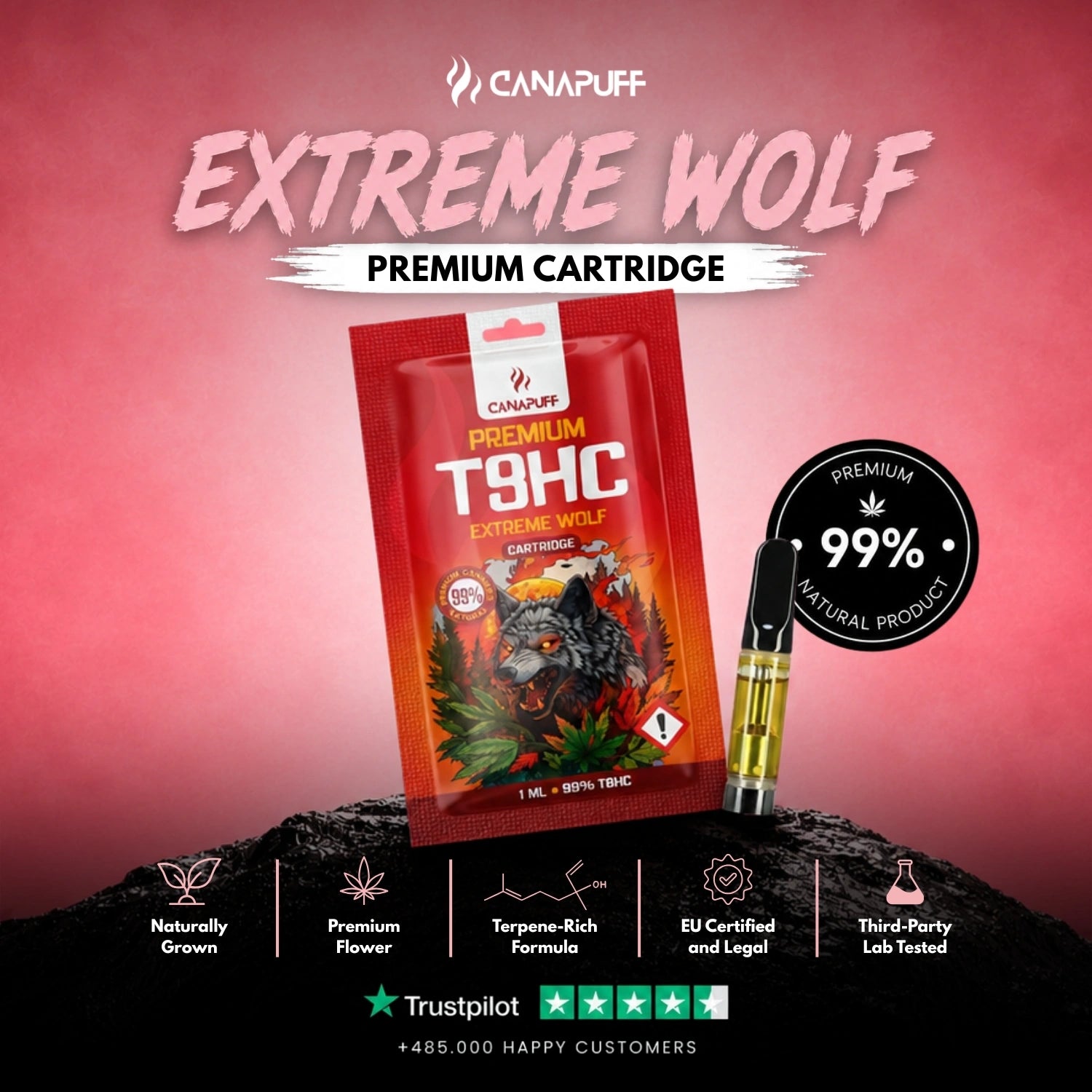 T8HC Wkład Extreme Wolf 99%