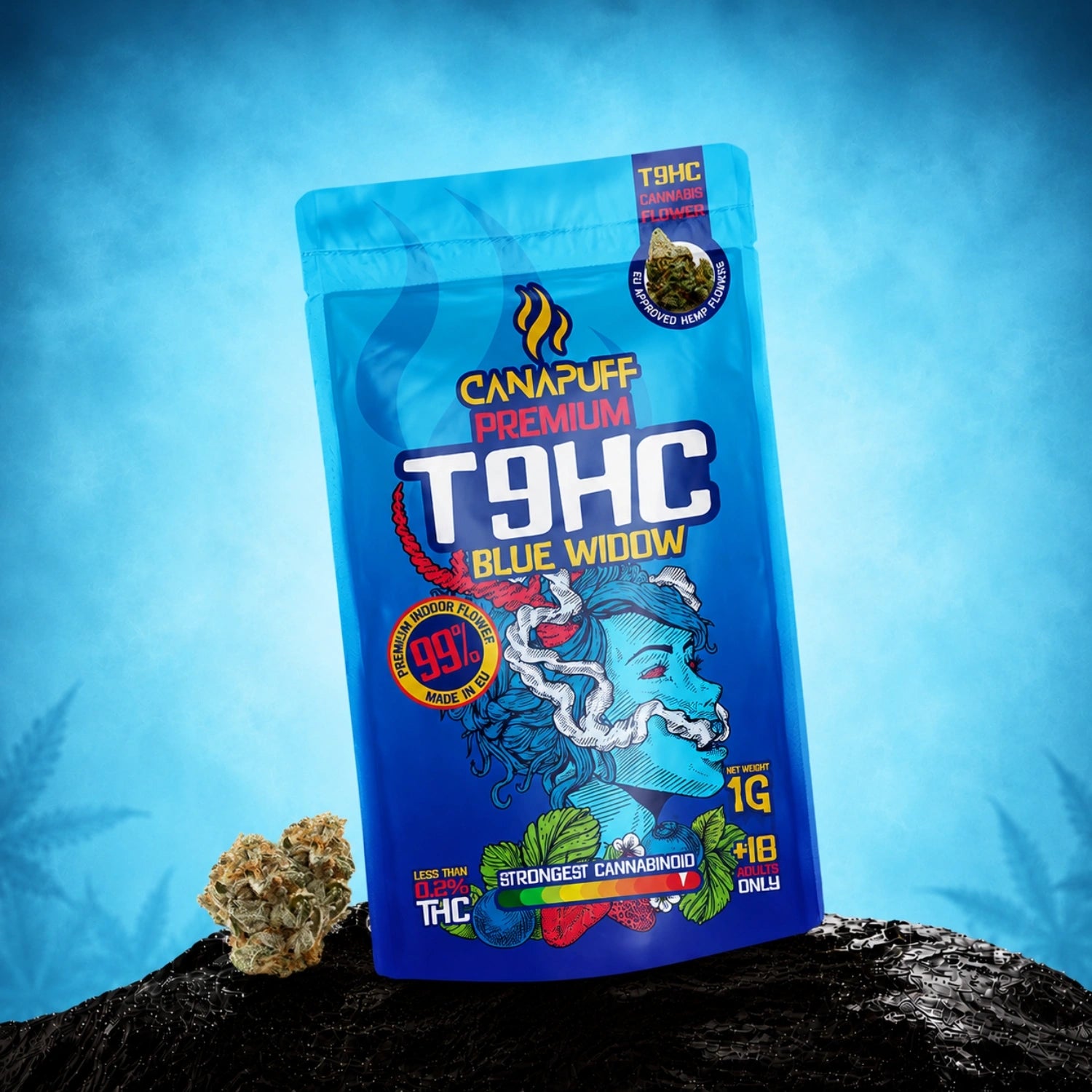 T9HC Flores Blue Widow 99%