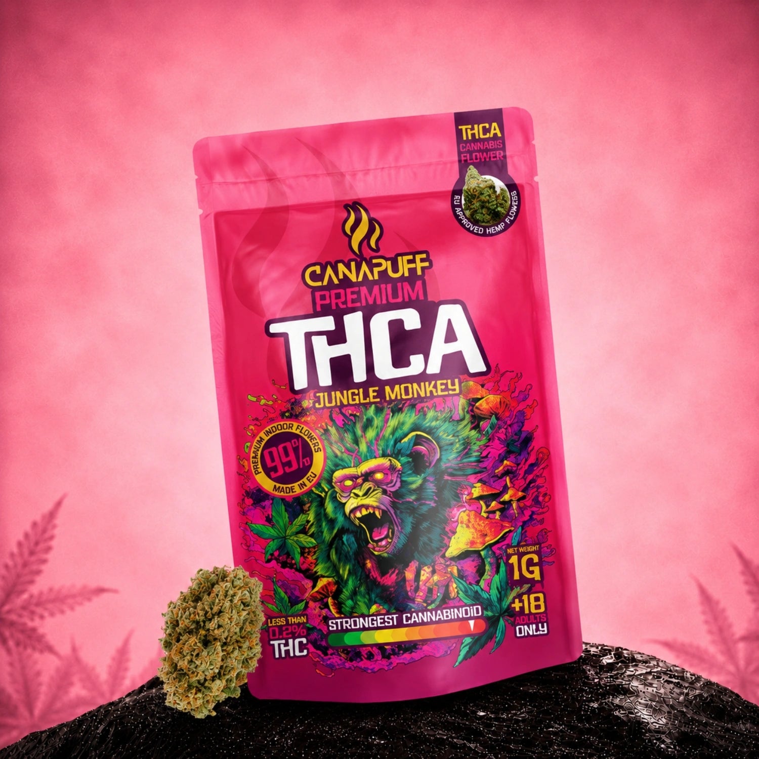 THCA Cvjetovi Jungle Monkey 99%