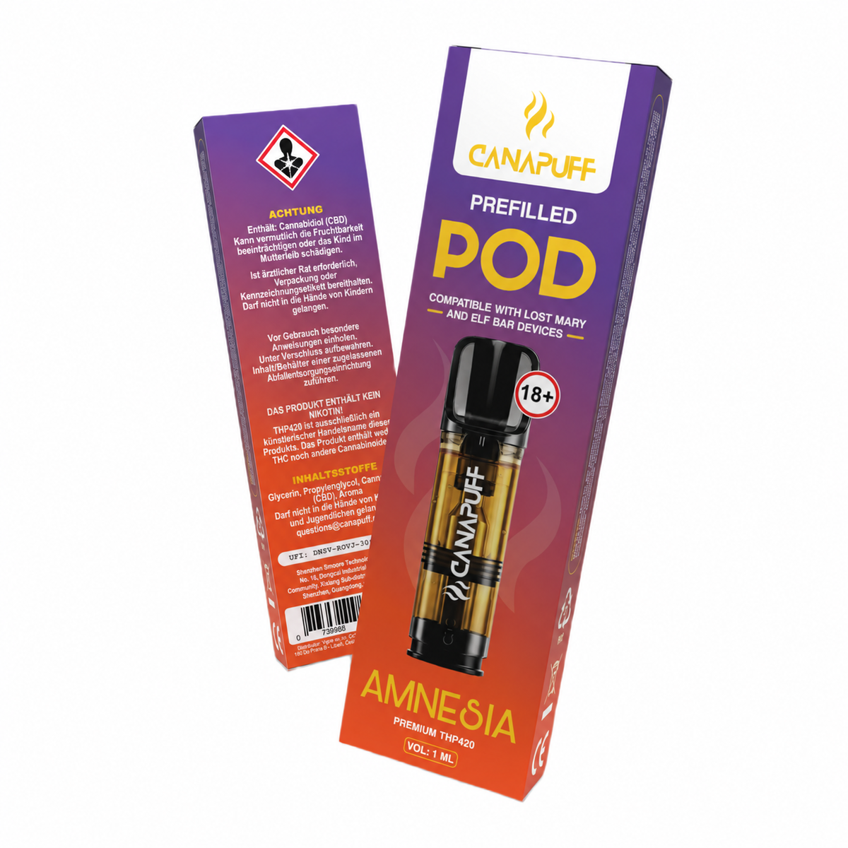 THP420 POD Amnesia 1 ml
