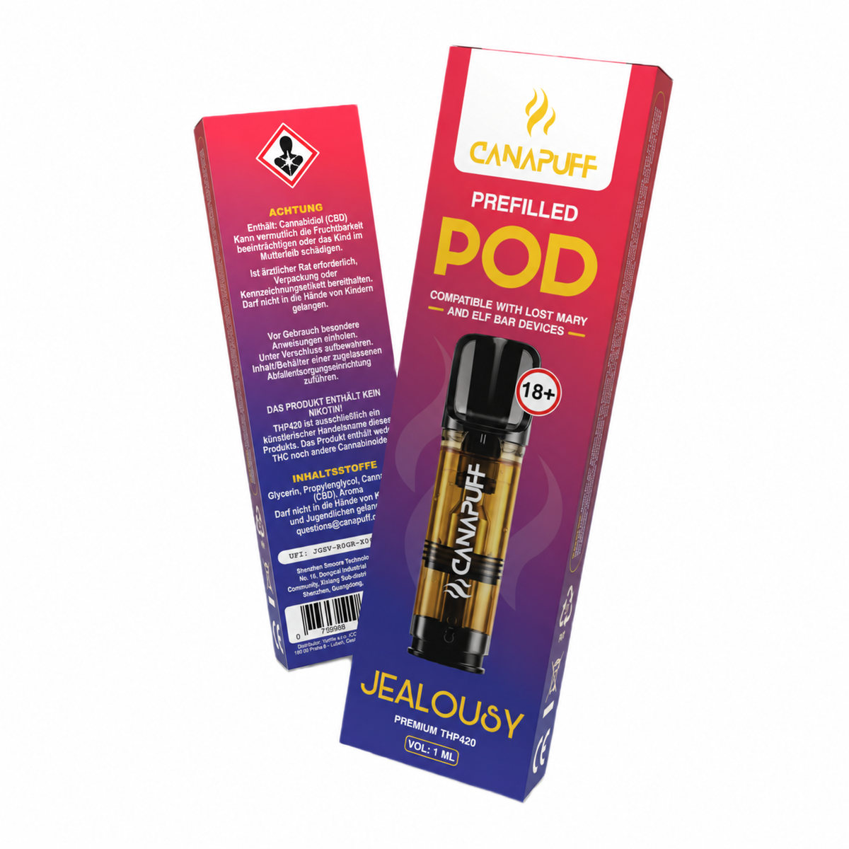 THP420 POD Jealousy 1 ml