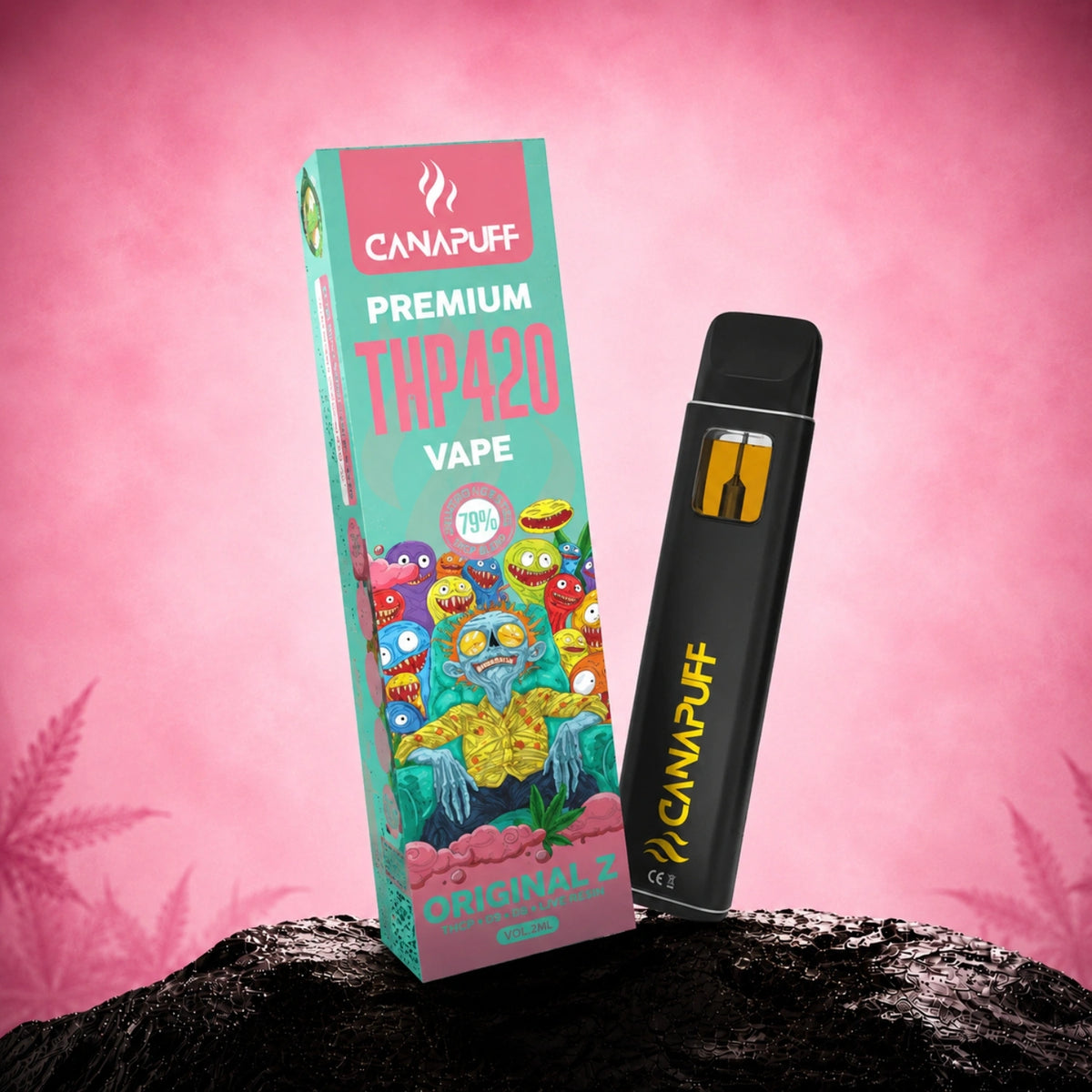 Cartucho de Vape THP420: Original Z 79% 💨 | Canapuff