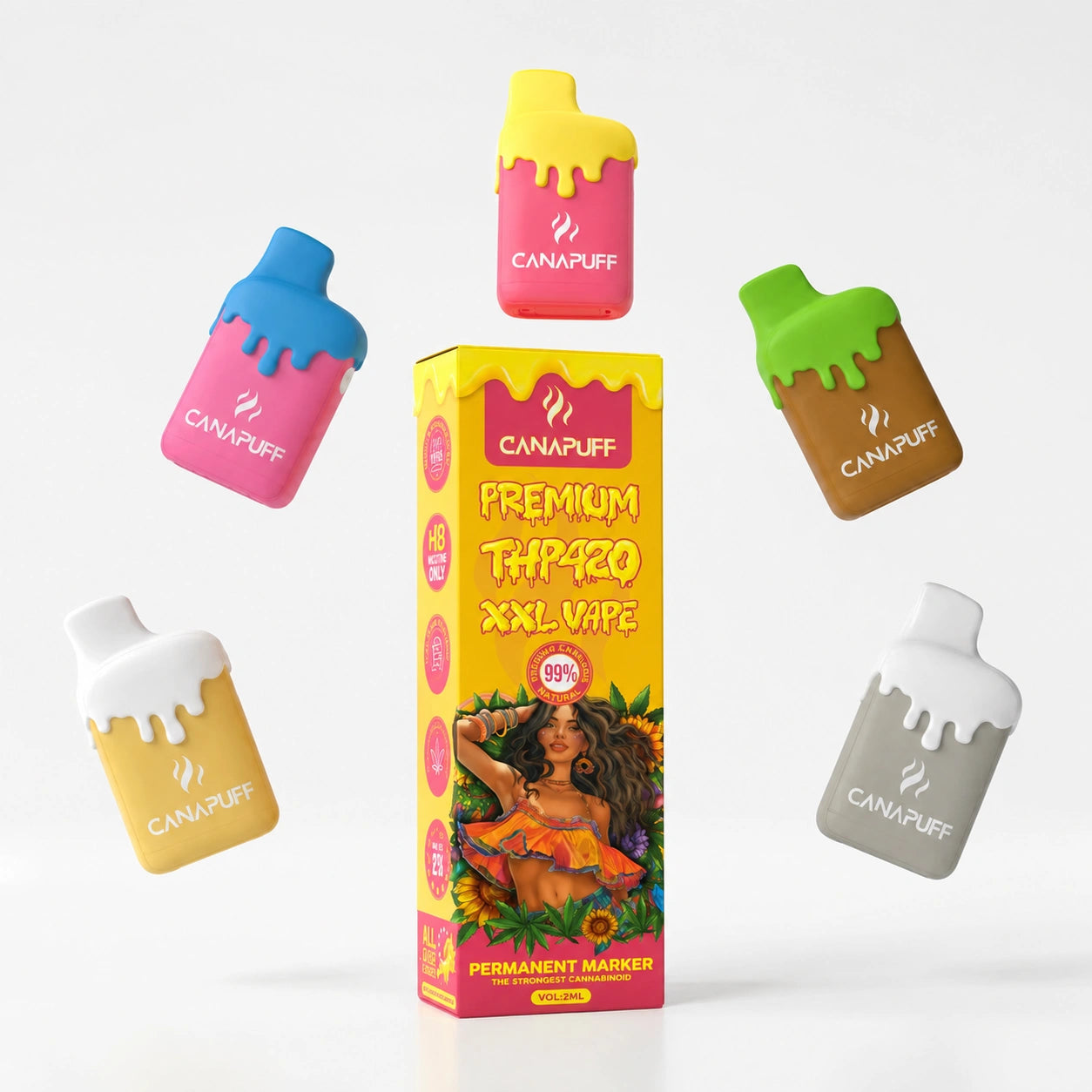 THP420 XXL Vape Permanent Marker 99% 2ml