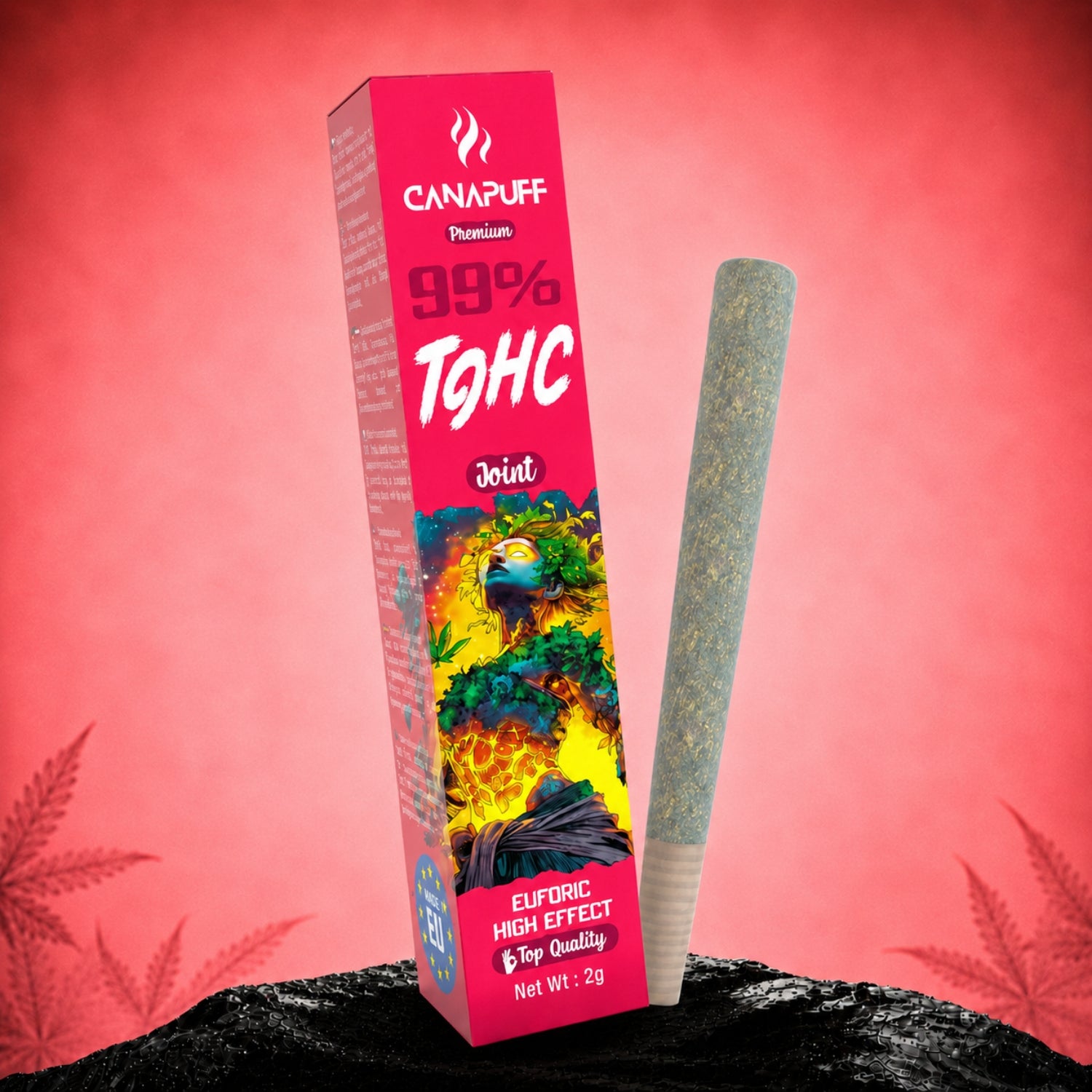 Canapuff 99% TⳊHC Joint Euforic High Effect, 2g