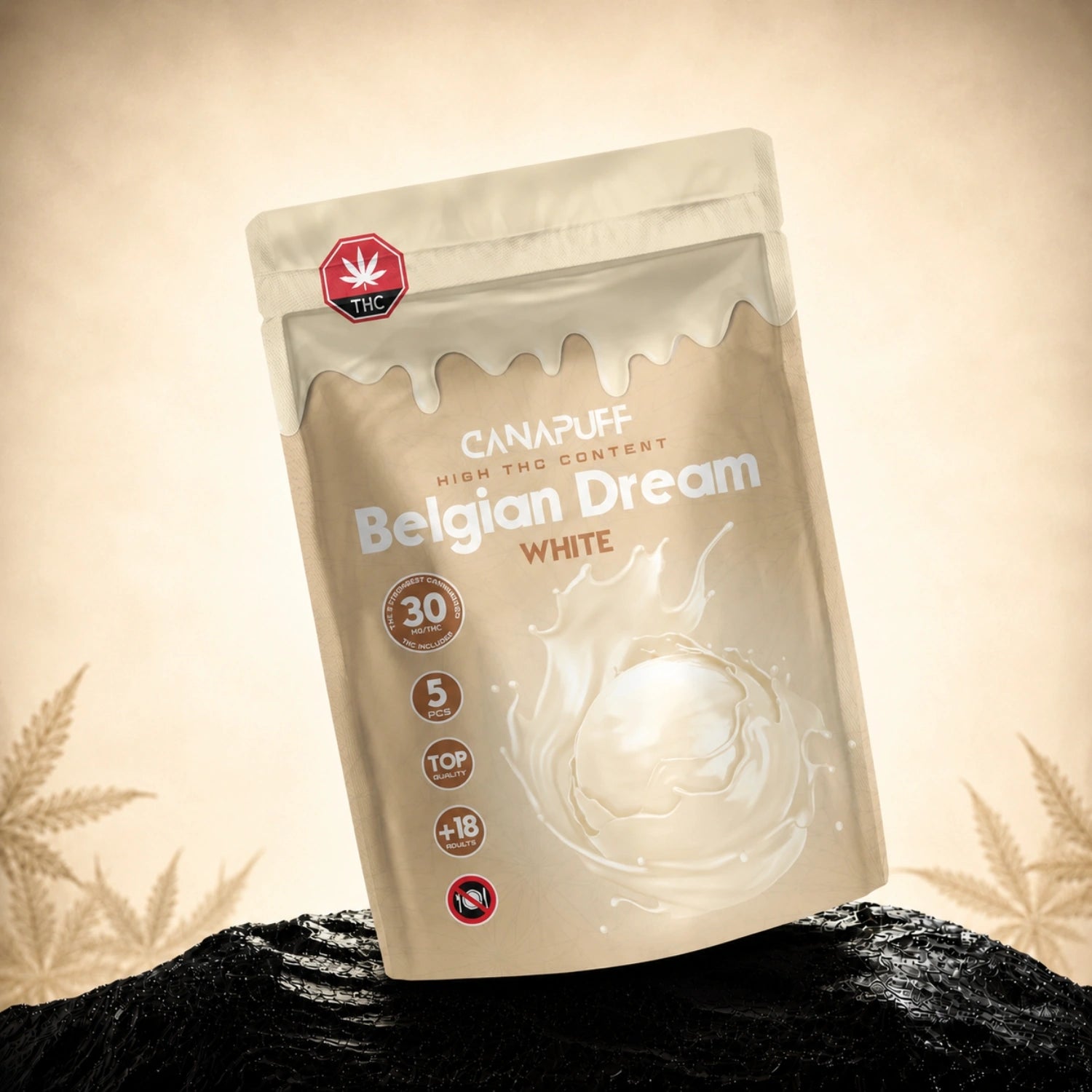 THC Cioccolato bianco