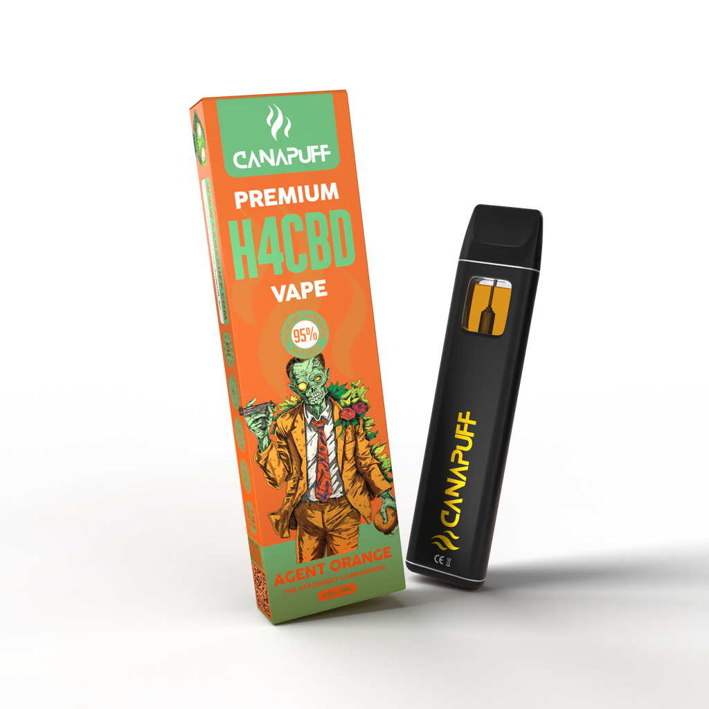 Agent Orange 96% H4CBD - CanaPuff - Vape - 1ml