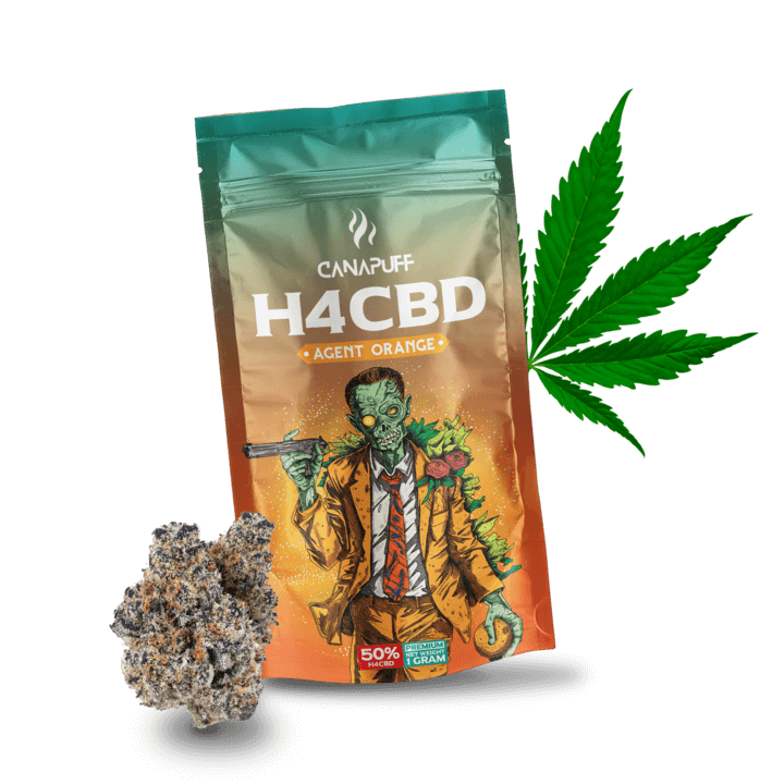 H4CBD Bloemen Agent Orange