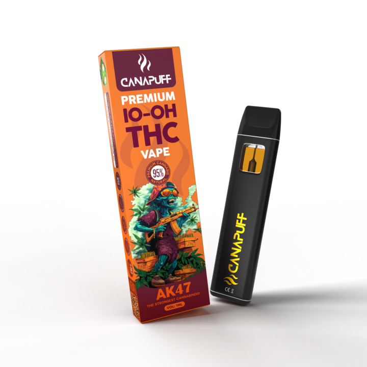 AK47 95% 10-OH-THC - Canapuff - O utilizare - 1ml