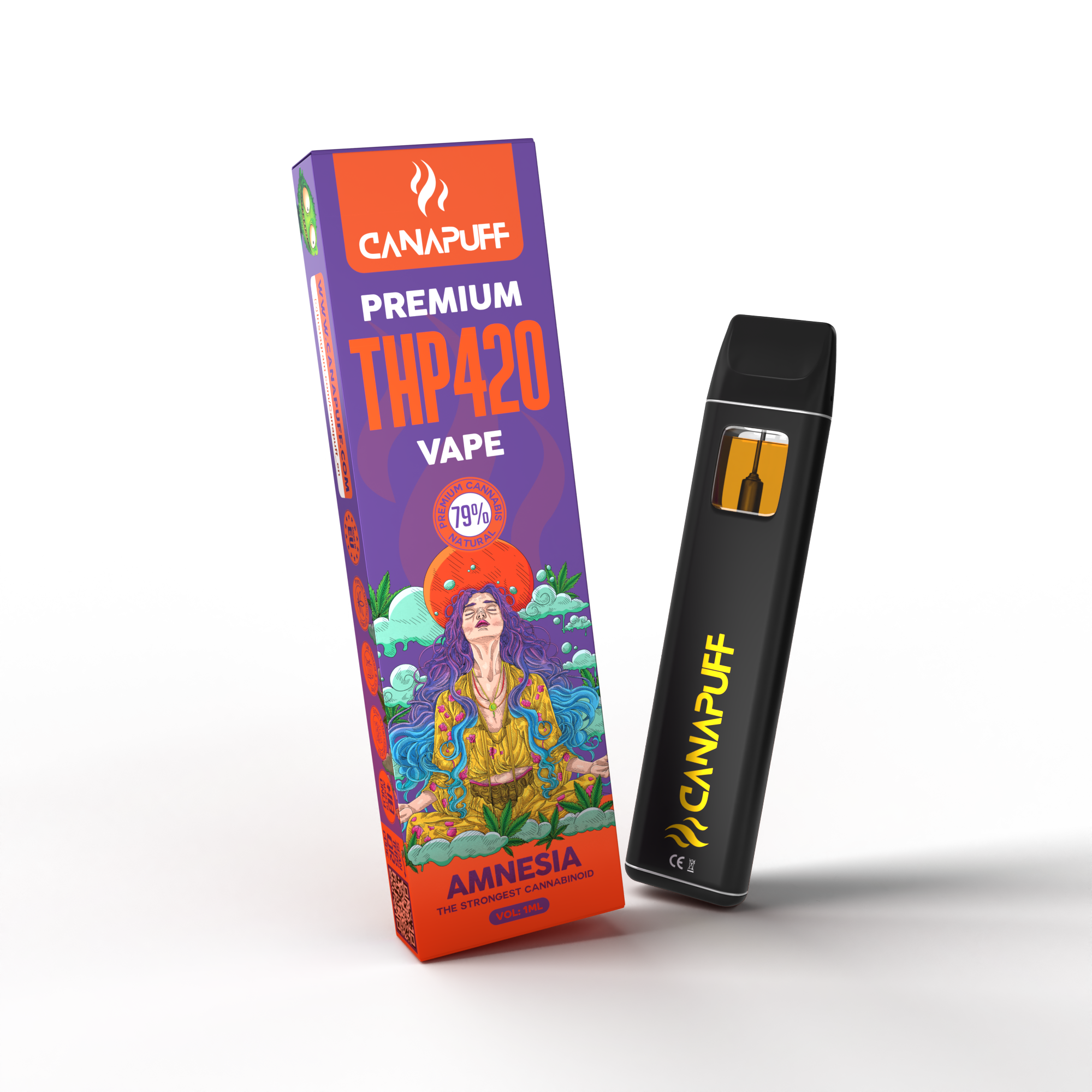 Amnesia 79% THP420 - CanaPuff - Svapo - 1ml