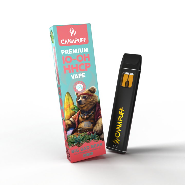 Big Bad Bear 95% 10-OH-HHCP - Canapuff - Одноразове використання - 1 мл