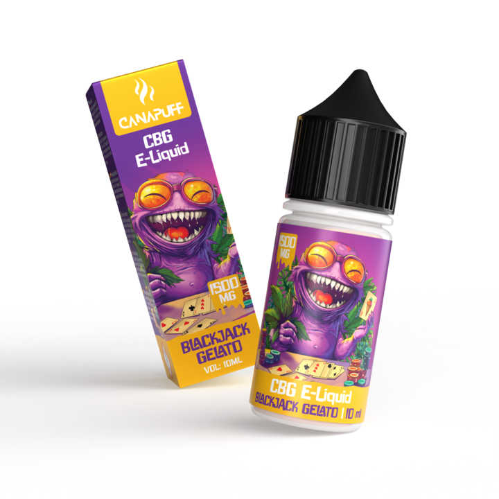 CBG Liquid 1500mg – Blackjack Gelato | Focus & Flavor