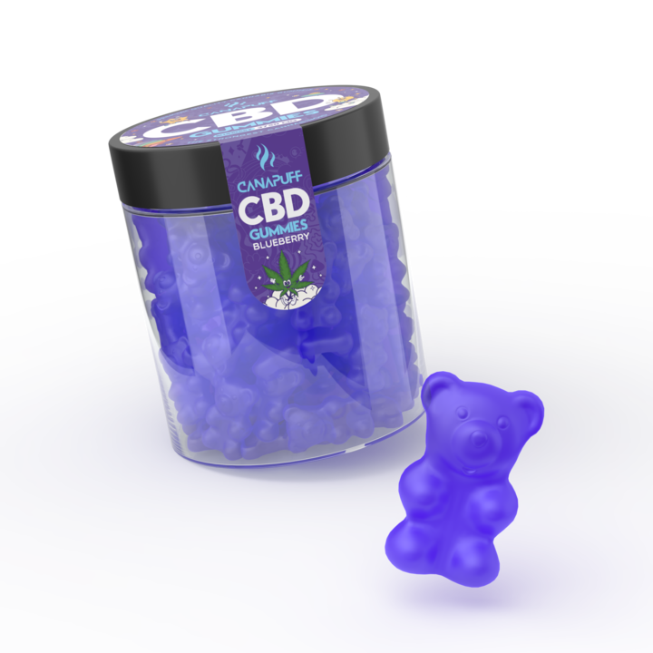 Canapuff - CBD Gummies - Μύρτιλο