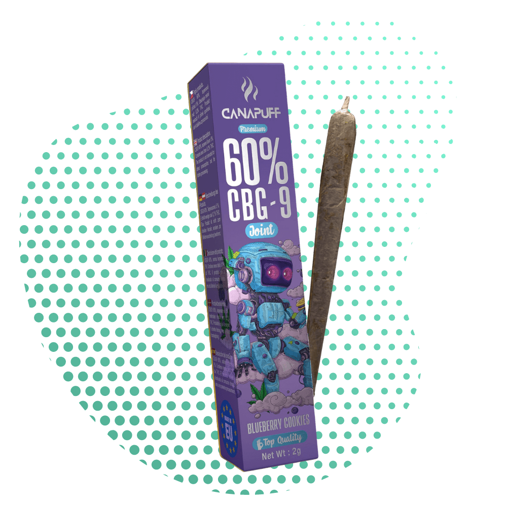 CBG9 Joint 60% Blueberry Cookies | 2g Potent Flavor