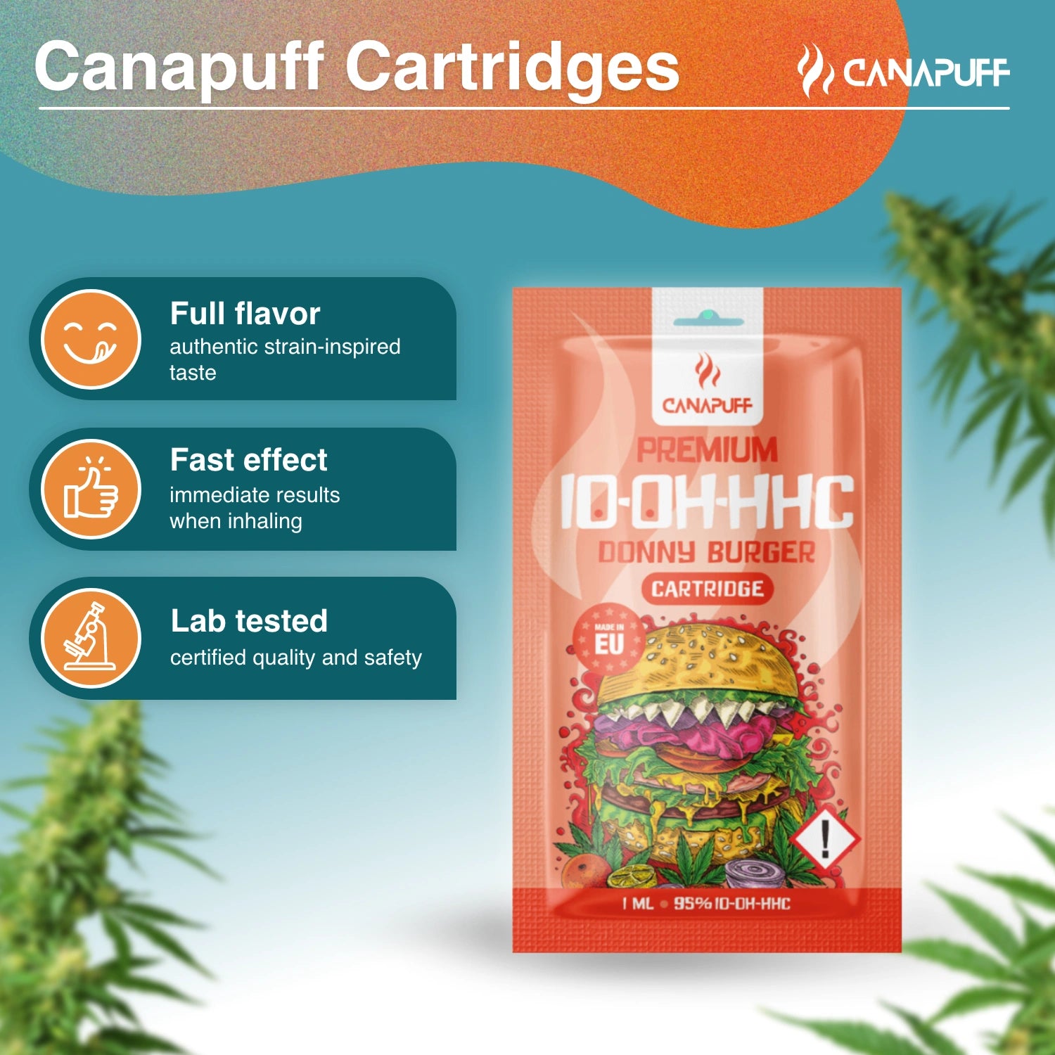 Canapuff - Donny Burger - 10-OH-HHC 95% - patron