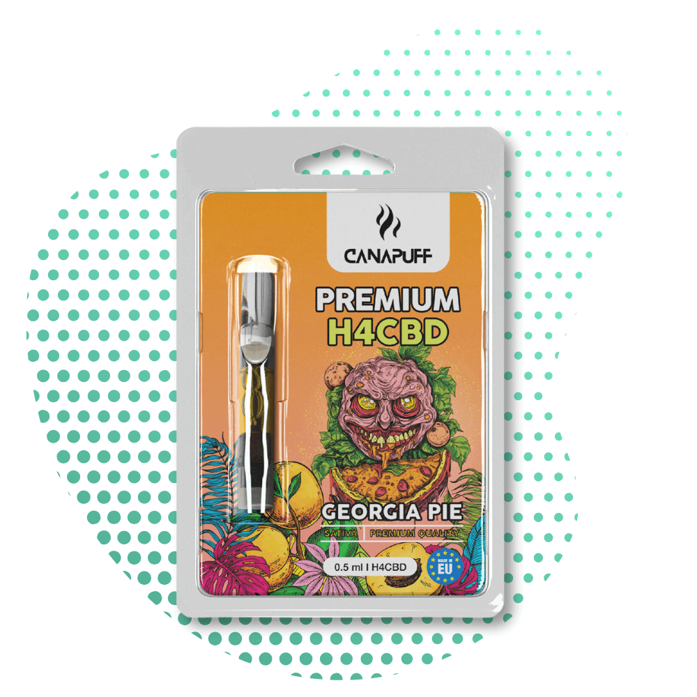 H4CBD Cartridge Delight: Georgia Pie 96% 🍑✨