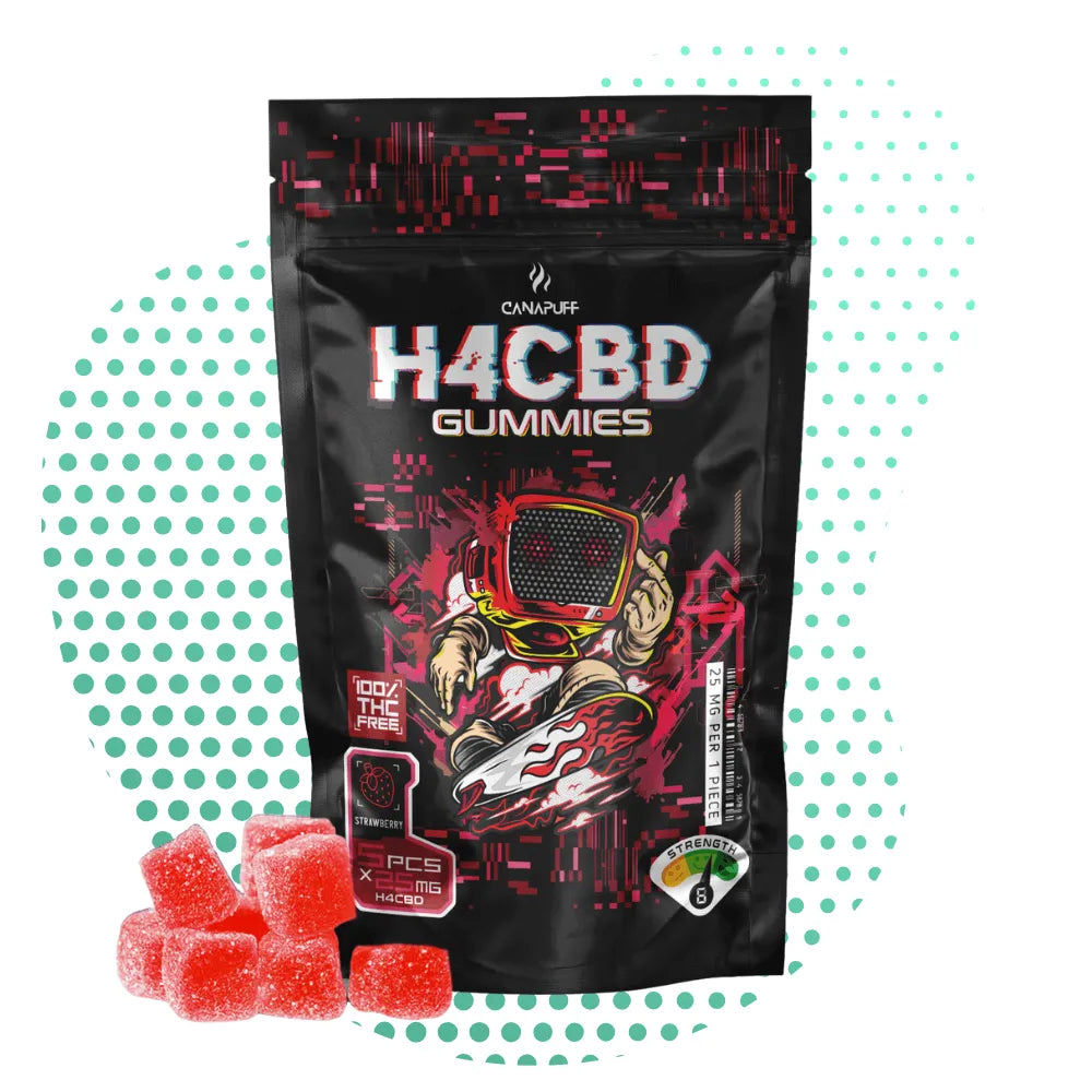 canapuff h4cbd gummies strawberry