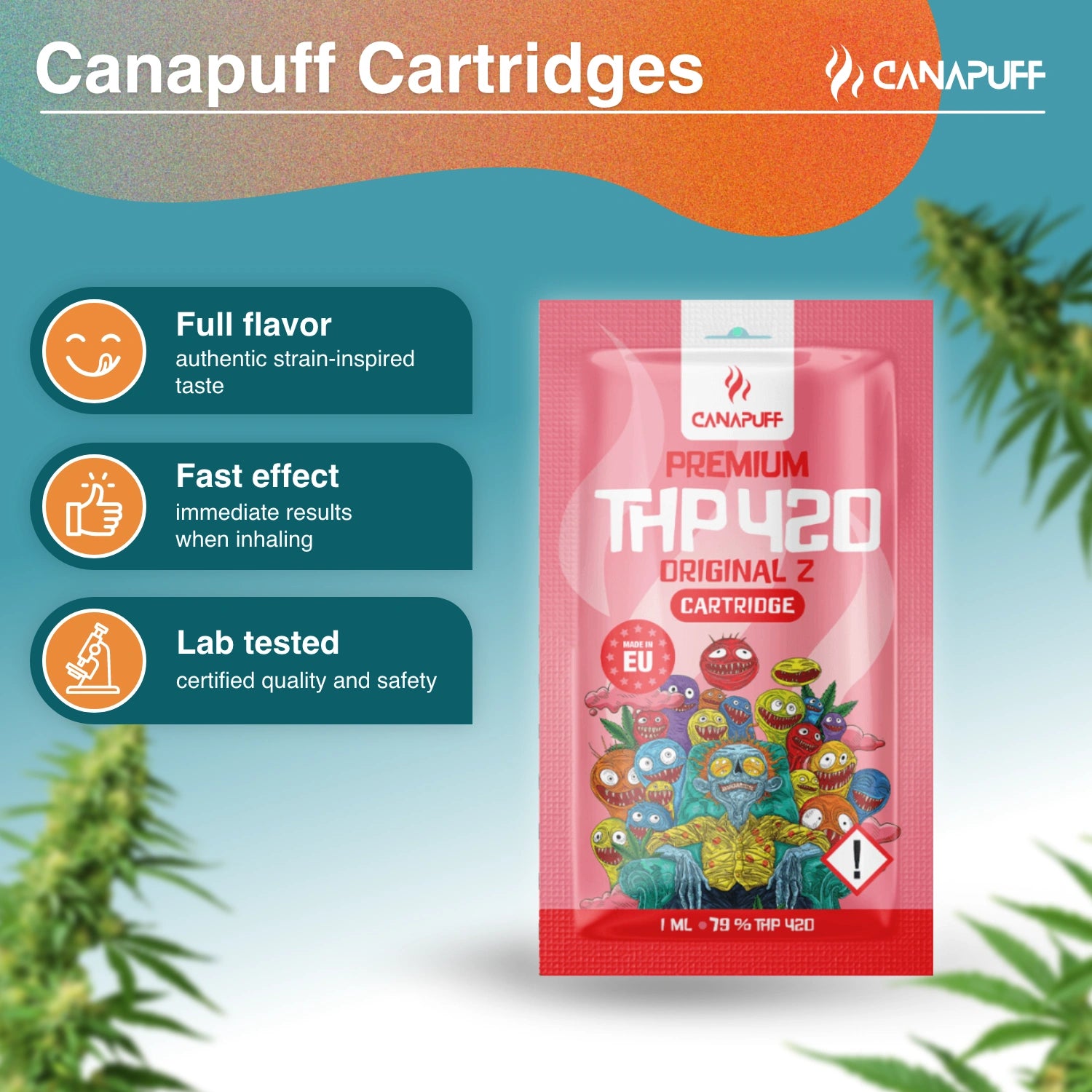 Canapuff - Original Z - THP420 79% - kartrydzh