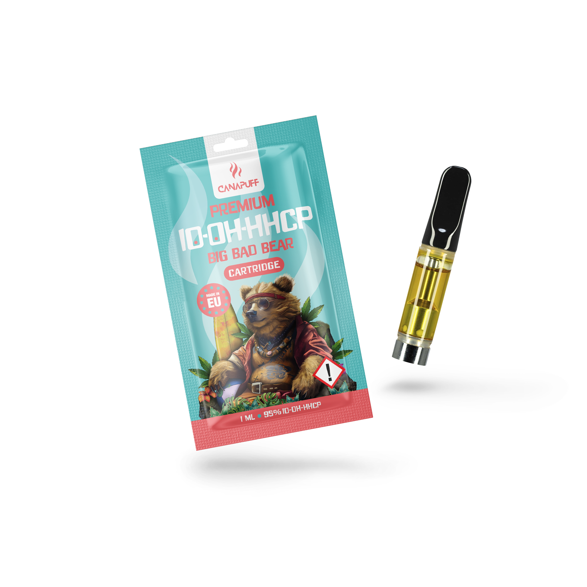 Canapuff - Big Bad Bear - 10-OH-HHCP 95% - kasetė
