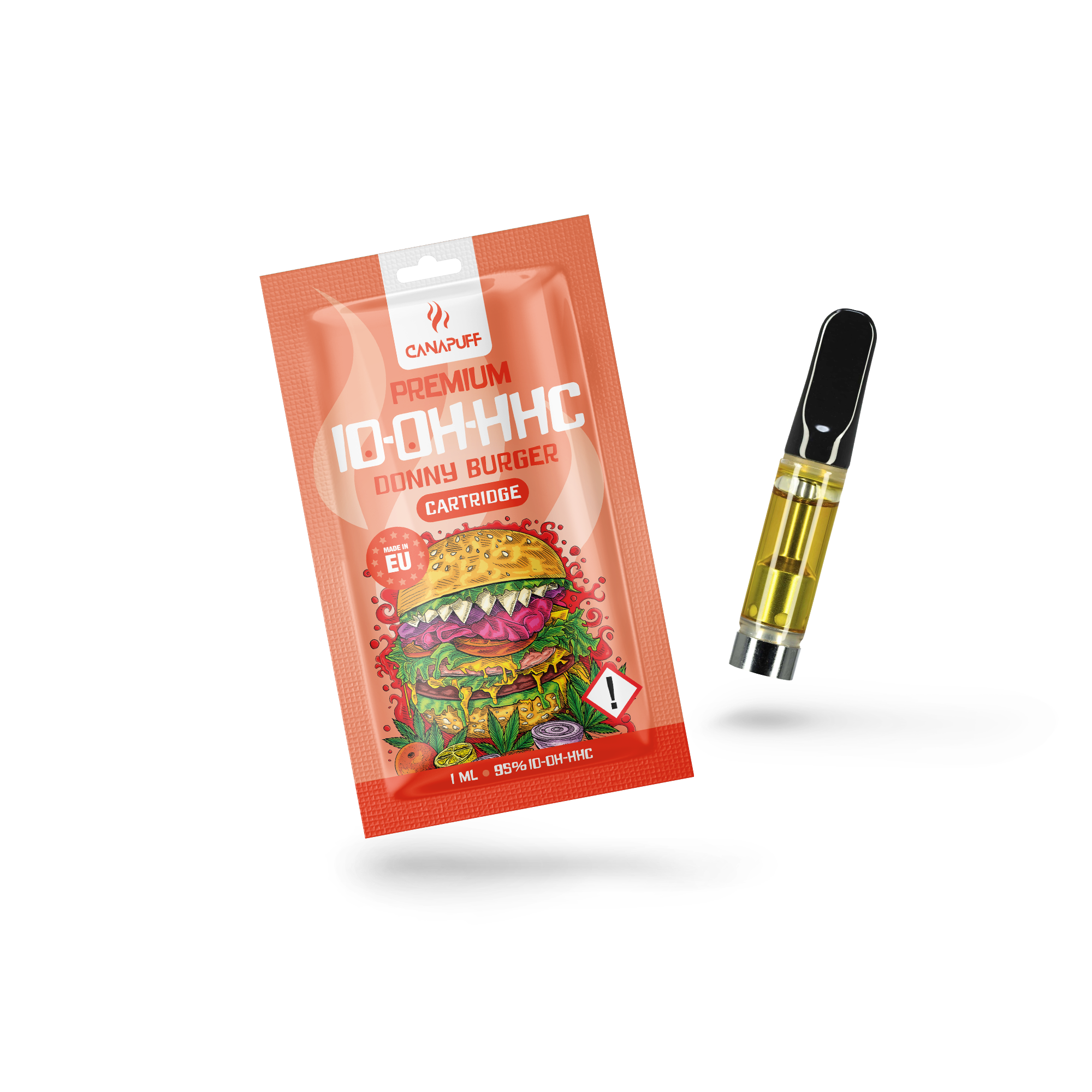 Canapuff - Donny Burger - 10-OH-HHC 95% - kasetė