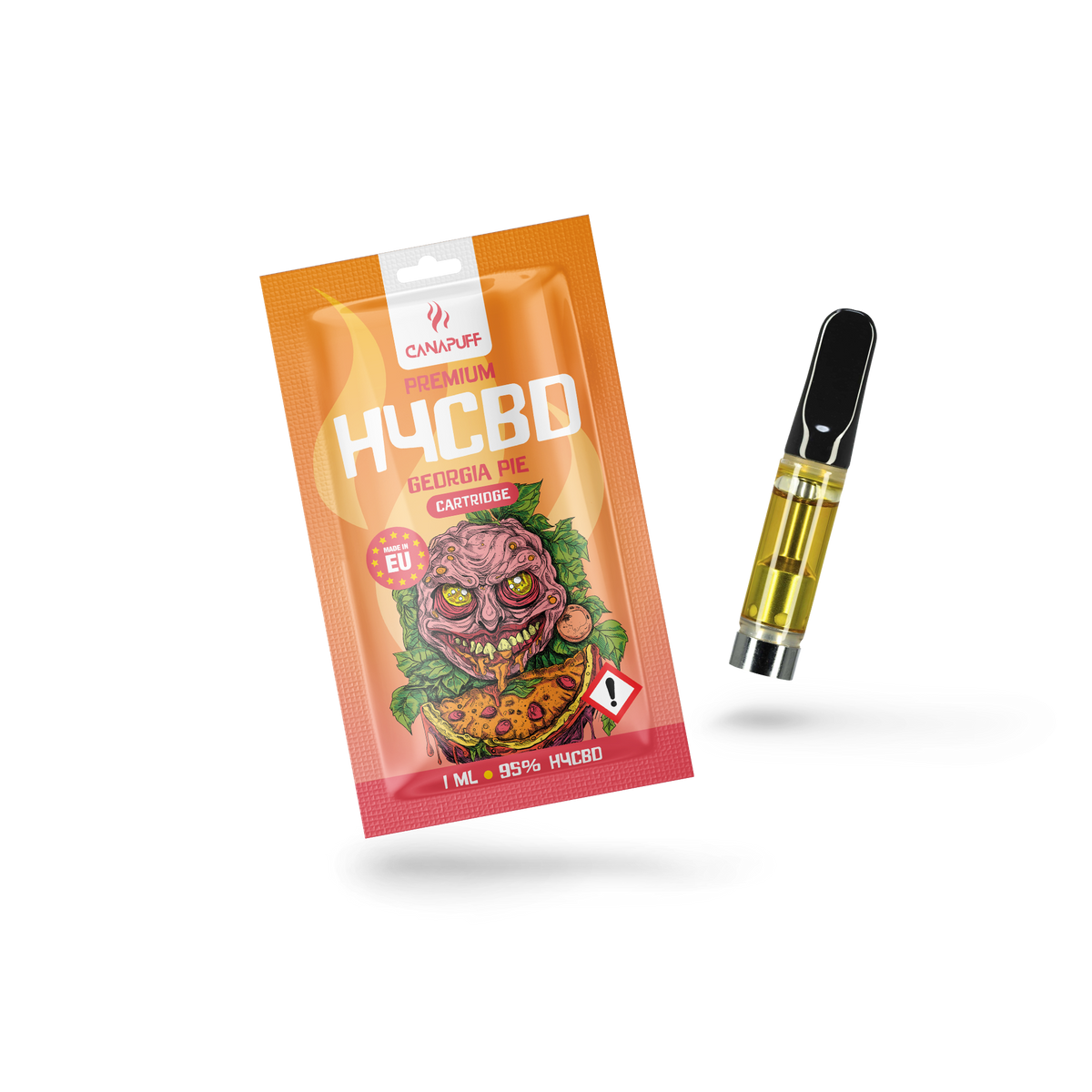 H4CBD Cartridge Delight: Georgia Pie 96% 🍑✨