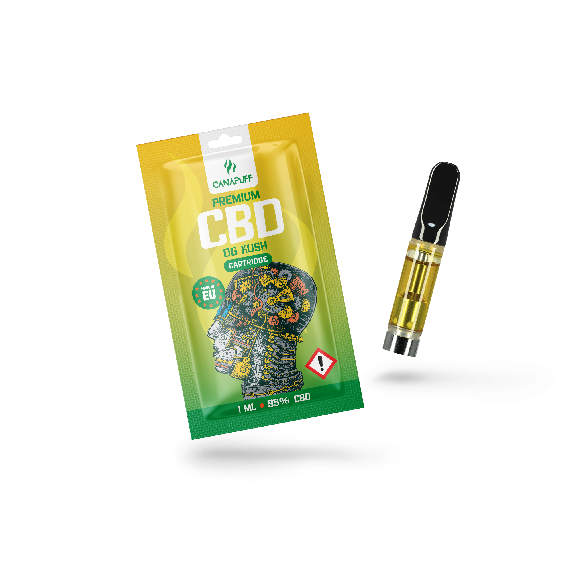 CanaPuff - OG Kush - CBD 95% - cartuccia