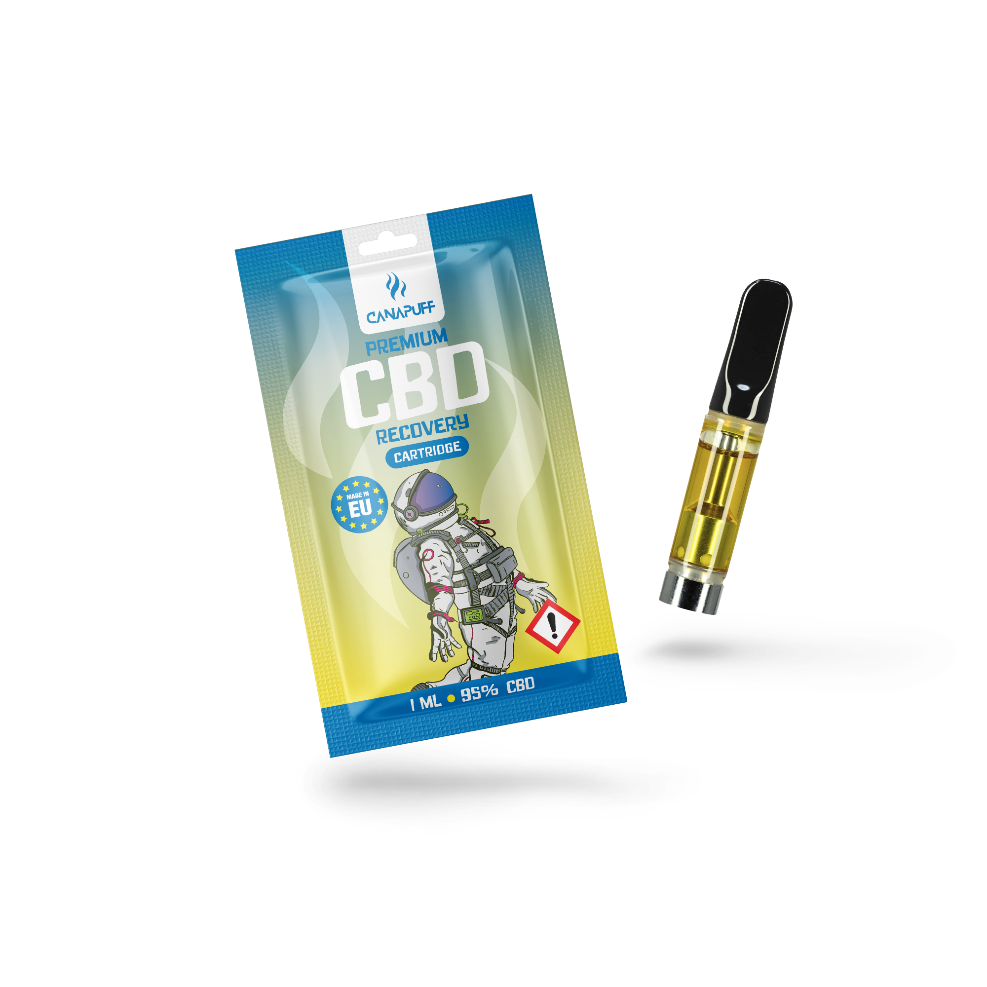 CanaPuff - RECOVERY - CBD 95% - cartuccia