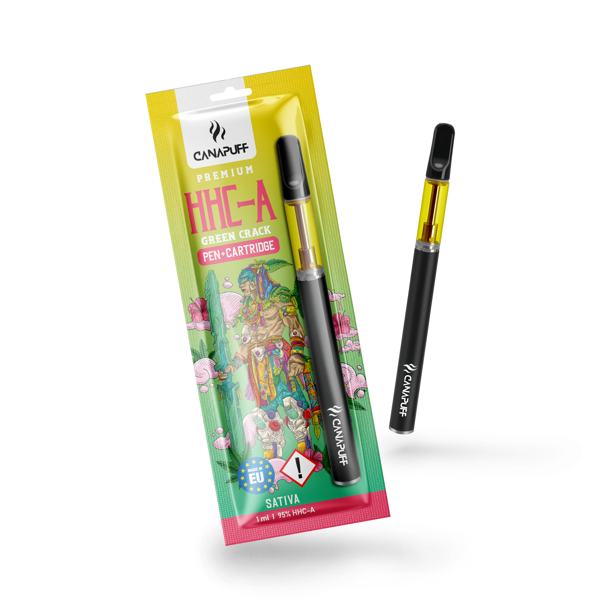 Canapuff - Crack verde - HHC-A 95% - Penna+Cartuccia