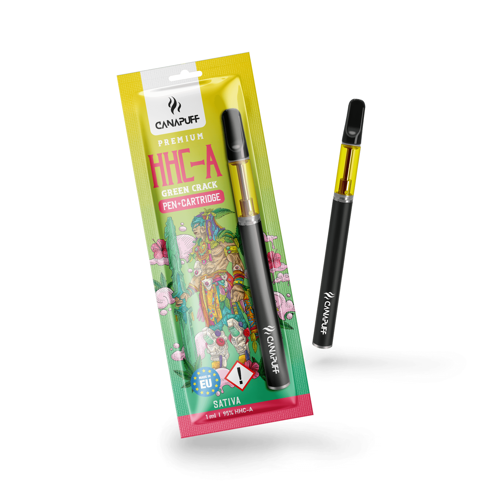 HHC-A Pen+Cartridge Green Crack 95%